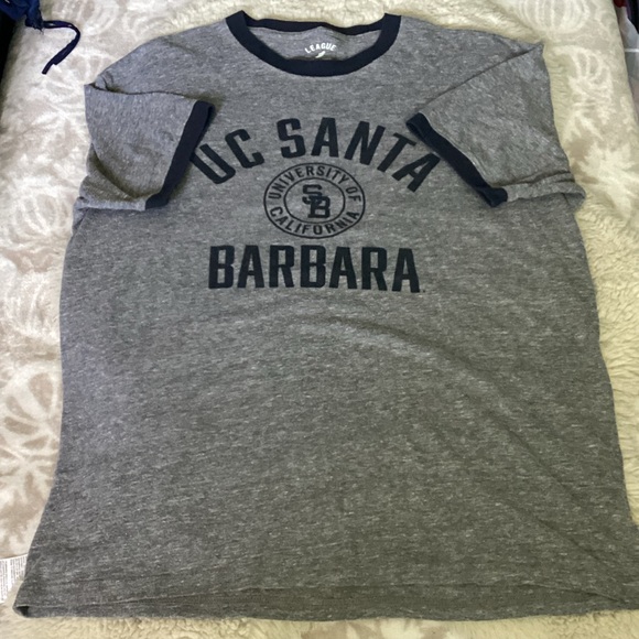 UC Santa Barbara Gray Ringer SS - Picture 1 of 2